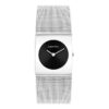 Uhr mit geometrischem Zifferblatt und Mesh-Armband Uhr mit geometrischem Zifferblatt und Mesh-Armband