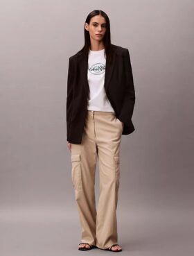 Weiche Cargo-Hose aus Twill