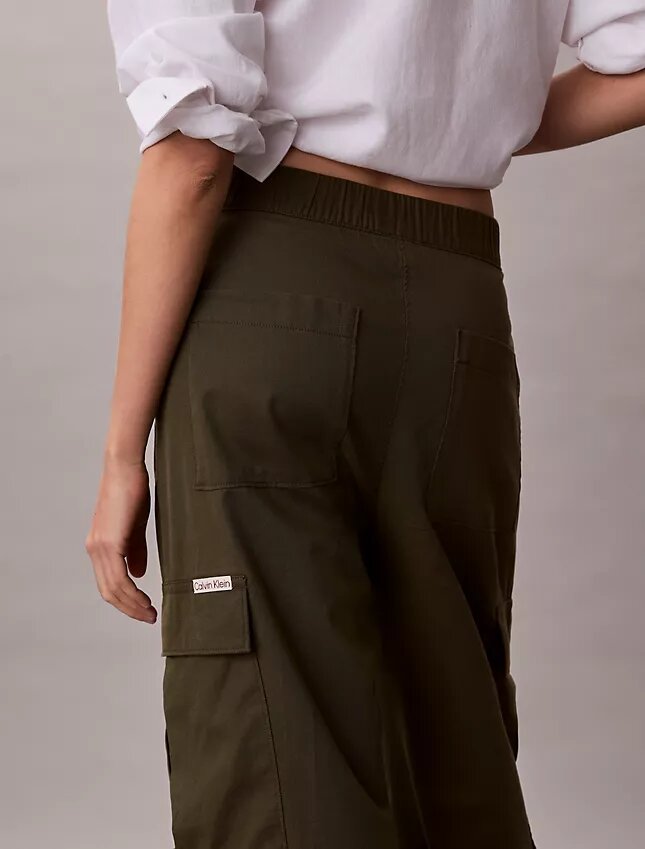 Weiche Cargo-Hose aus Twill Weiche Cargo-Hose aus Twill
