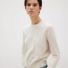 Weicher Baumwollpullover mit Monogram Weicher Baumwollpullover mit Monogram