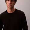 Weicher Baumwollpullover mit Monogram Weicher Baumwollpullover mit Monogram