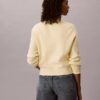 Weicher Baumwollpullover mit Monogram Weicher Baumwollpullover mit Monogram