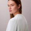 Weicher Baumwollpullover mit Monogram Weicher Baumwollpullover mit Monogram