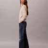 Weicher Baumwollpullover mit Monogram Weicher Baumwollpullover mit Monogram