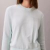 Weicher Baumwollpullover mit Monogram Weicher Baumwollpullover mit Monogram