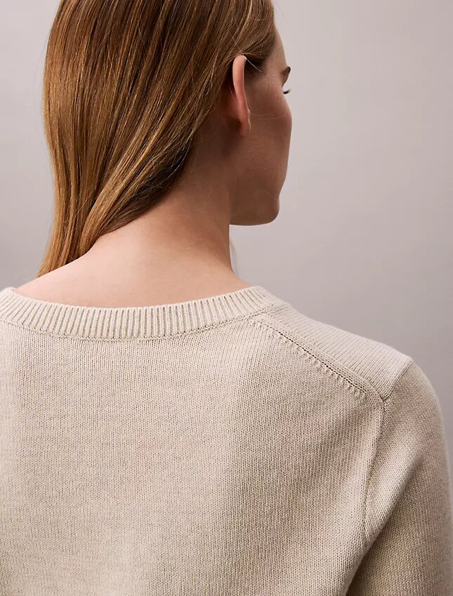 Weicher Monologo-Pullover aus Baumwollchenille Weicher Monologo-Pullover aus Baumwollchenille