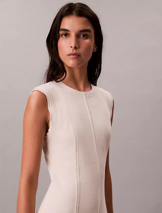 Weiches Strick-Midi-Kleid Weiches Strick-Midi-Kleid