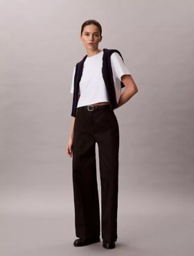 Weite Chino-Hose