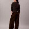Weite Hose aus Leinenmischung mit Kordelzug Weite Hose aus Leinenmischung mit Kordelzug