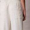 Weite Hose aus Leinenmischung mit Kordelzug Weite Hose aus Leinenmischung mit Kordelzug