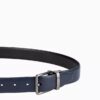 Wendbarer Saffiano-Leder-Anzuggürtel für Kleider Wendbarer Saffiano-Leder-Anzuggürtel für Kleider