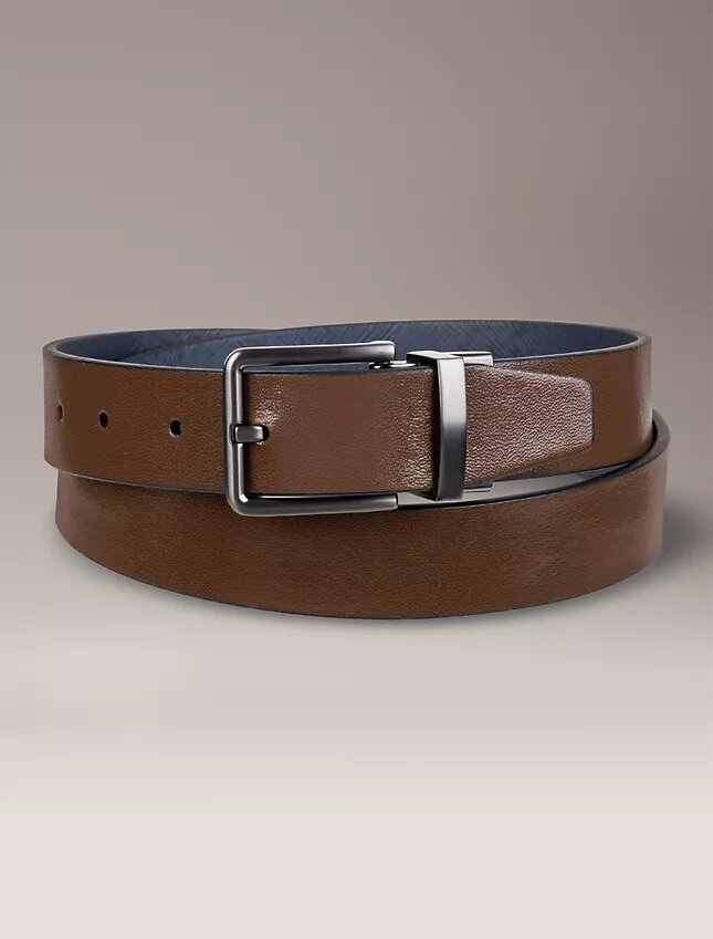 Wendegürtel aus Saffiano-Leder Wendegürtel aus Saffiano-Leder