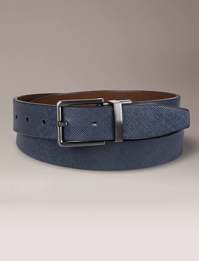 Wendegürtel aus Saffiano-Leder Wendegürtel aus Saffiano-Leder
