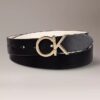 Wendegürtel mit Monogram-Logo-Plakette Wendegürtel mit Monogram-Logo-Plakette