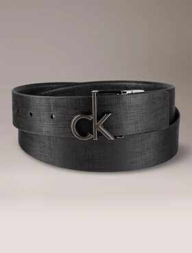 Wendegürtel mit Monogram-Logo-Plakette