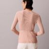 Wickelpullover aus Leinenmischung Wickelpullover aus Leinenmischung