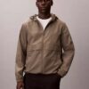 Windjacke mit durchgehendem Emblem-Logo Windjacke mit durchgehendem Emblem-Logo