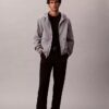 Windjacke mit durchgehendem Emblem-Logo Windjacke mit durchgehendem Emblem-Logo