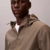 Windjacke mit durchgehendem Emblem-Logo Windjacke mit durchgehendem Emblem-Logo