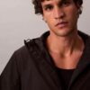 Windjacke mit durchgehendem Emblem-Logo Windjacke mit durchgehendem Emblem-Logo