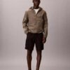 Windjacke mit durchgehendem Emblem-Logo Windjacke mit durchgehendem Emblem-Logo