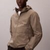 Windjacke mit durchgehendem Emblem-Logo Windjacke mit durchgehendem Emblem-Logo
