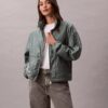 Windjacke mit durchgehendem Monogram-Print Windjacke mit durchgehendem Monogram-Print