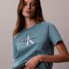 Zweifarbiges Monologo Classic T-Shirt Zweifarbiges Monologo Classic T-Shirt